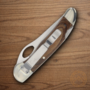 Bear & Son Cowhand Folding Knife Stainless Steel Blade Walnut Handle