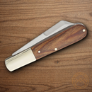 Bear & Son Heritage Large Folding Knife 1095HC Steel Blade Walnut Handle