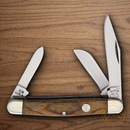 Bear & Son Stockman Pocket Knife 1095HC Steel Blades Walnut Handle