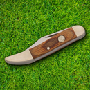 Bear & Son Little Toothpick Folding Knife 1095HC Steel Blade Walnut Handle