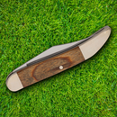 Bear & Son Little Toothpick Folding Knife 1095HC Steel Blade Walnut Handle
