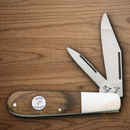 Bear & Son Heritage Pocket Knife 1095HC Steel Blades Walnut Handle