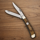 Bear & Son Trapper Pocket Knife 1095HC Steel Blades Walnut Handle