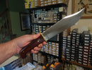 Bear & Son Gold Rush Fixed Knife 8.75" Carbon Steel Blade Cocobolo Wood Handle