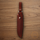 Bear & Son Freedom Fighting Fixed Knife 9.13" D2 Tool Steel Blade Brown Wood Handle
