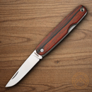 Bear & Son Pen Folding Knife 2.25" Carbon Steel Blade Cocobolo Wood Handle