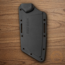 Bear & Son Professional Chopping Kitchen Knife 5" 14C28N Sandvik Steel Blade Brown/Black Micarta/G10 Handle
