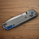 Bear & Son Nekama I Folding Knife 3.25" 14C28N Sandvik Steel Blade Gray Aluminum Handle
