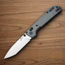 Bear & Son Nekama I Folding Knife 3.25" 14C28N Sandvik Steel Blade Gray Aluminum Handle