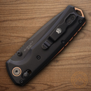 Bear & Son Nekama II Folding Knife 3.25" 14C28N Sandvik Steel Blade Black Aluminum Handle