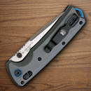 Bear & Son Nekama II Folding Knife 3.25" 14C28N Sandvik Steel Blade Gray Aluminum Handle