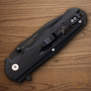 Bear & Son Rancor II Folding Knife 2.88" S35VN Steel Blade Black G10 Handle