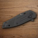 Bear & Son Slide Folding Knife 2.5" Stainless Steel Blade Black Zytel Handle