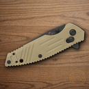 Bear & Son Slide Folding Knife 2.5" Stainless Steel Blade Desert Sand Zytel Handle