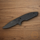 Bear & Son Slide Folding Knife 3.25" D2 Tool Steel Blade Black Zytel Handle
