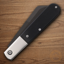 Bear & Son Modern Large Barlow Folding Knife D2 Tool Steel Blade Black G10 Handle