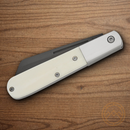 Bear & Son Modern Large Barlow Folding Knife D2 Tool Steel Blade White Bone Handle