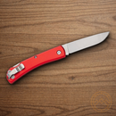 Bear & Son Farmhand 250th Folding Knife 2.63" Stainless Steel Blade Red Aluminum Handle