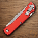 Bear & Son Farmhand 250th Folding Knife 2.63" Stainless Steel Blade Red Aluminum Handle