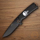 Bear & Son Nekama II Folding Knife 3.25" 14C28N Sandvik Steel Blade Black Aluminum Handle