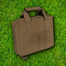 Beretta Tablet Case Wrap Around Zipper Brown 600D Polyester Construction 91603