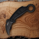 Blackhawk Gara Folding Knife 2.75" D2 Tool Steel Karambit Blade Black G10 Handle