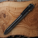 Big Idea Design Base Line Bolt Action Pen Black Includes P900 Ballpoint Refill