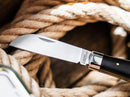 Boker History Folding Knife 3.13" 1.4116 Steel Blade Ebony Wood Handle