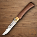 Boker Old Bear Folding Knife 2.75" Stainless Steel Blade Bocote Wood Handle