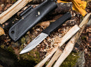 Boker BK-1 Fixed Knife 4.13" N690 Steel Blade Black Synthetic Handle