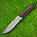 Boker Arbolito Venador Fixed Knife 5.38" Bohler N695 Steel Blade Guayacan Ebony Wood Handle