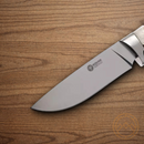Boker Arbolito Hunter Fixed Knife 4.75" Stainless Steel Blade Stag Handle