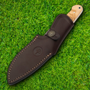 Boker Arbolito Vultur Fixed Knife 3.88" ACX 390 Steel Blade Olive Wood Handle