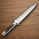 Boker Colmillo HX  Fixed Knife 9.88" ACX 390 Steel Blade Stag Handle
