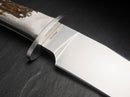 BOKER Arbolito Esculta Fixed Knife 6.13" N695 Steel Blade Stag Handle