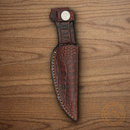 BOKER Pine Creek Fixed Knife 3.63" T6MoV Steel Blade Stag Handle