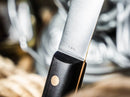 BOKER Sailor's Fixed Knife 5.25" Stainless Steel Blade Ebony Wood Handle
