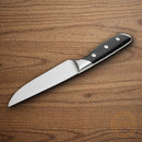 BOKER Forge Utility Fixed Knife 4.25" X50CrMoV15 Steel Blade Black ABS Handle