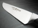 BOKER Forge Utility Fixed Knife 4.25" X50CrMoV15 Steel Blade Black ABS Handle