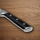 Boker Forge Carving Kitchen Knife 7.88" X50CrMoV15 Steel Blade Black ABS Handle