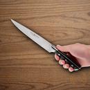 Boker Forge Carving Kitchen Knife 7.88" X50CrMoV15 Steel Blade Black ABS Handle