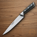 Boker Forge Carving Kitchen Knife 7.88" X50CrMoV15 Steel Blade Black ABS Handle