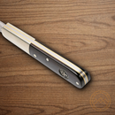 Boker Barlow Folding Knife 2.5" Stainless Steel Blade Grenadill Wood Handle