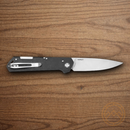 Boker Kihon Bifold 42A Folding Knife 3" MagnaCut Steel Blade Black Stainless Handle