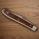 Boker Delicate Uno Folding Knife 440C Steel Blade Ironwood Handle