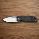 Boker Sherman EDC Folding Knife 3" MagnaCut Steel Blade Carbon Fiber/Titanium Handle