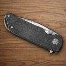 Boker Sherman EDC Folding Knife 3" MagnaCut Steel Blade Carbon Fiber/Titanium Handle