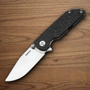Boker Sherman EDC Folding Knife 3" MagnaCut Steel Blade Carbon Fiber/Titanium Handle