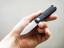 Boker BRLW Folding Knife 3" MagnaCut Steel Blade Black G10 Handle