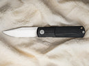 Boker BRLW Folding Knife 3" MagnaCut Steel Blade Black G10 Handle